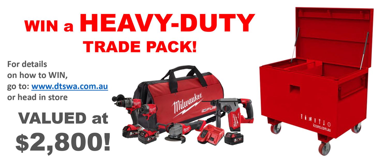 Win a heavy duty trade pack