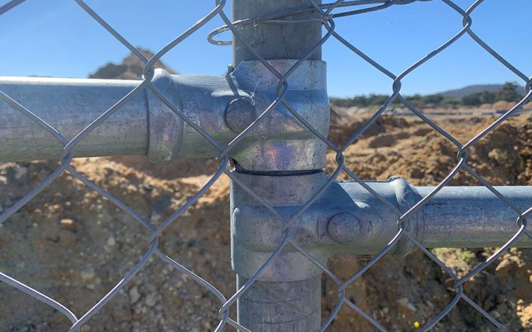 Security fence fittings